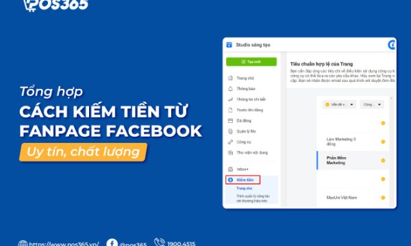 Bật mí 10 cách kiếm tiền từ fanpage facebook uy tín, chất lượng