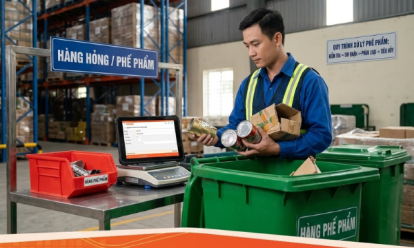Cách xử lý nguyên liệu hư hỏng, phế phẩm trong kho tránh lệch số