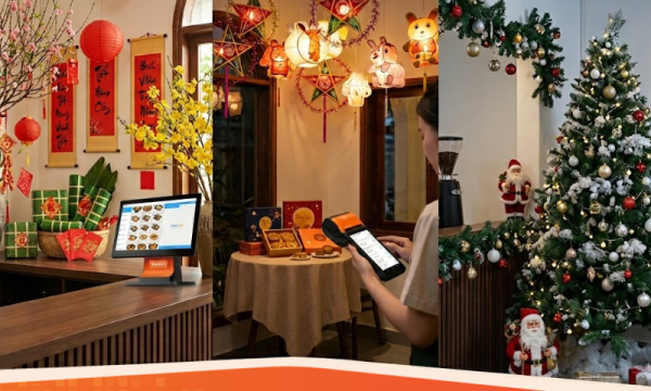 Kinh nghiệm decor quán cafe linh hoạt theo mùa (Lễ Tết, Noel, Trung Thu)