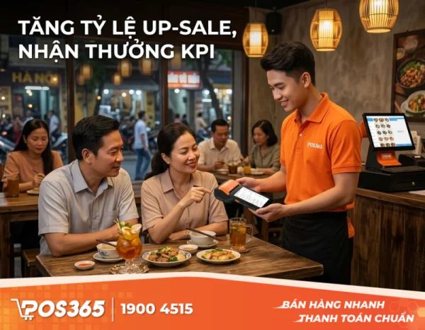 Xây dựng cơ chế thưởng KPI cho nhân viên phục vụ dựa trên tỷ lệ up-sale