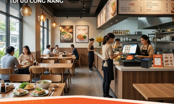 Kinh nghiệm setup và thiết kế không gian nhà hàng tối ưu công năng