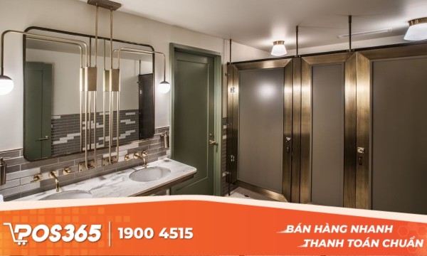 6 bí quyết vàng trong thiết kế nhà vệ sinh nhà hàng, quán ăn