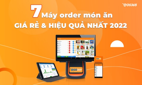 Máy Order tính tiền món ăn giá rẻ