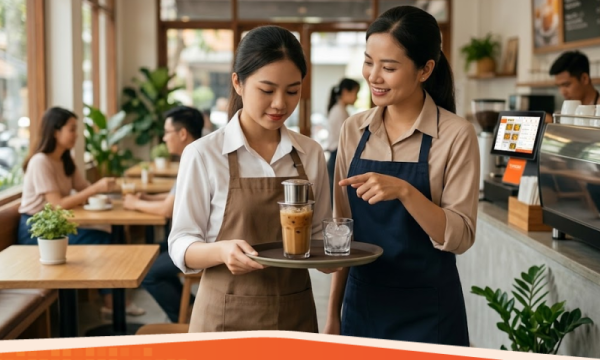 Kịch bản đào tạo nhân viên phục vụ quán cafe mới thạo việc chỉ trong 3 ngày