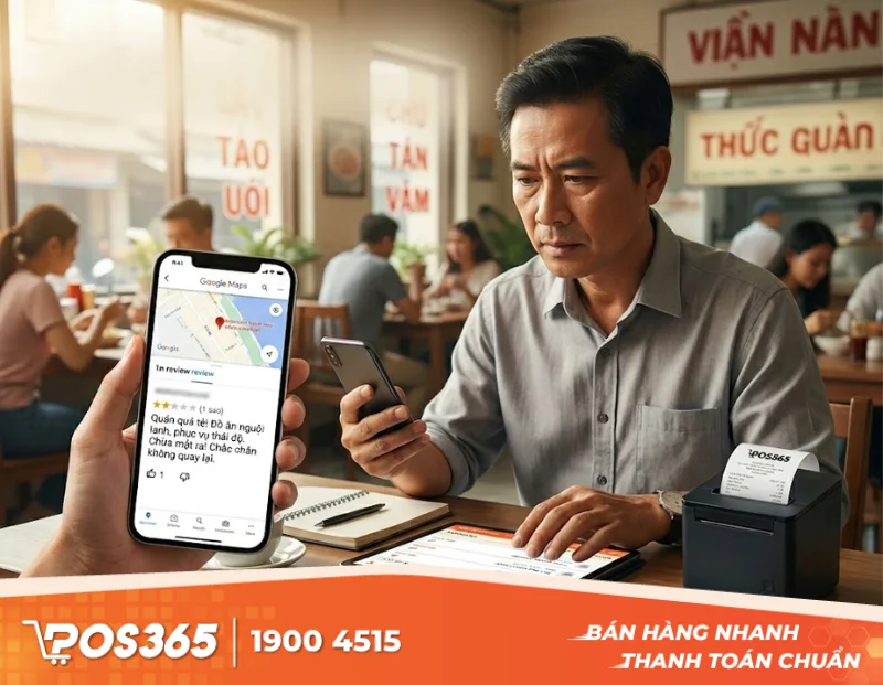 Xử lý khủng hoảng truyền thông nhà hàng: Trả lời review 1 sao trên Google Maps