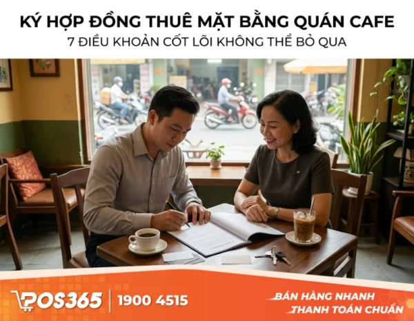Ký hợp đồng thuê mặt bằng quán cafe: 7 điều khoản cốt lõi không thể bỏ qua