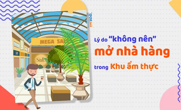 Tại sao không nên mở nhà hàng trong khu ẩm thực?