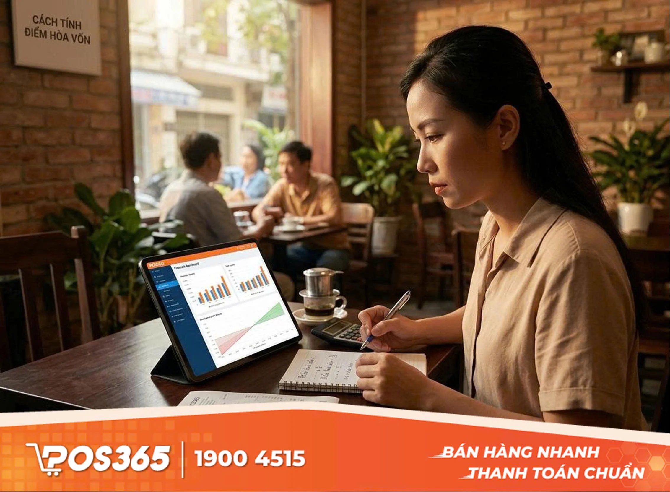 Cách tính điểm hòa vốn cho quán cafe quy mô nhỏ chuẩn xác nhất