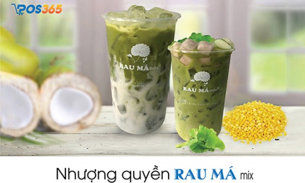 Xu hướng kinh doanh mới nhất 2024: Nhượng quyền rau má mix