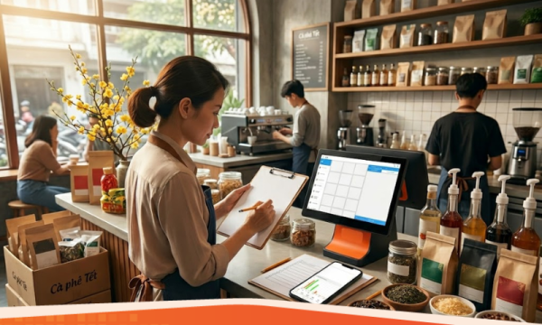 Kế hoạch dự trù mua sắm nguyên liệu quán cafe dịp Lễ, Tết