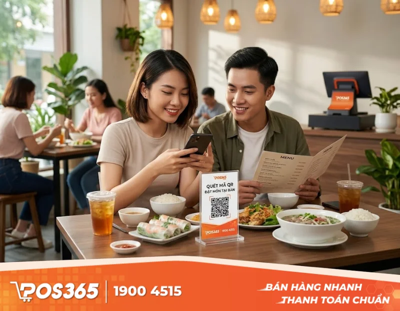 Triển khai Menu điện tử (QR Order) tại bàn: Xu hướng công nghệ F&B mới