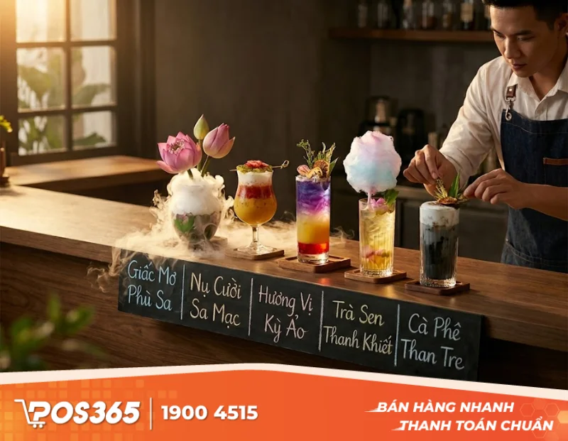 Nghệ thuật đặt tên đồ uống quán cafe độc lạ, nghe là muốn thử