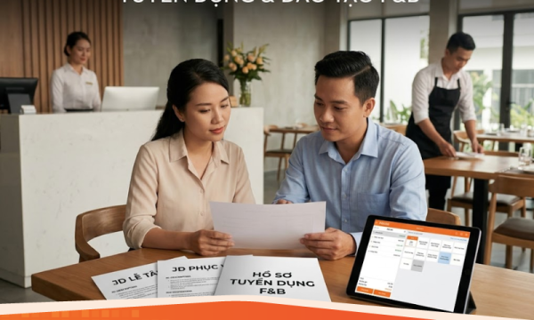 Xây dựng bản mô tả công việc (JD) thực tế cho Lễ tân và Phục vụ bàn