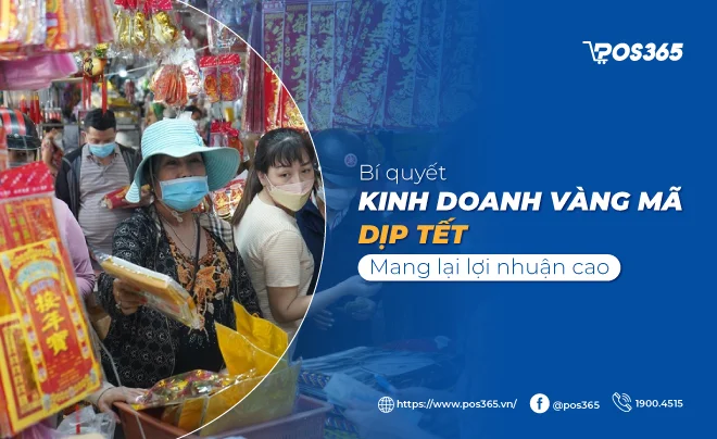 Bí quyết kinh doanh vàng mã dịp Tết mang lại lợi nhuận cao