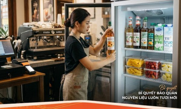 Cách bảo quản nguyên liệu pha chế (sữa, syrup, trái cây) luôn tươi mới