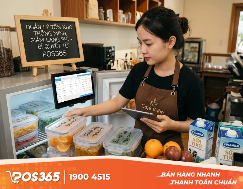 Mẹo quản lý nguyên liệu tươi giảm thiểu Food Waste cho quán cafe