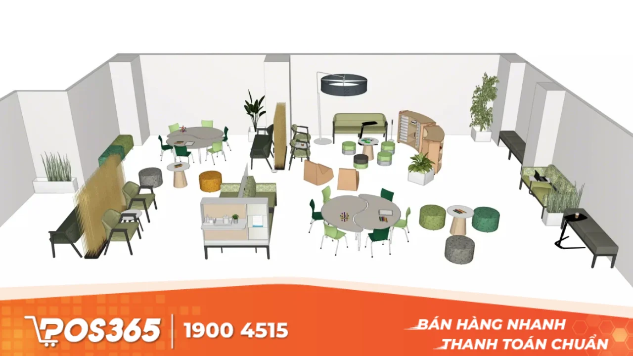 Kinh nghiệm lựa chọn đơn vị thiết kế thi công quán cafe