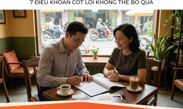 Ký hợp đồng thuê mặt bằng quán cafe: 7 điều khoản cốt lõi không thể bỏ qua