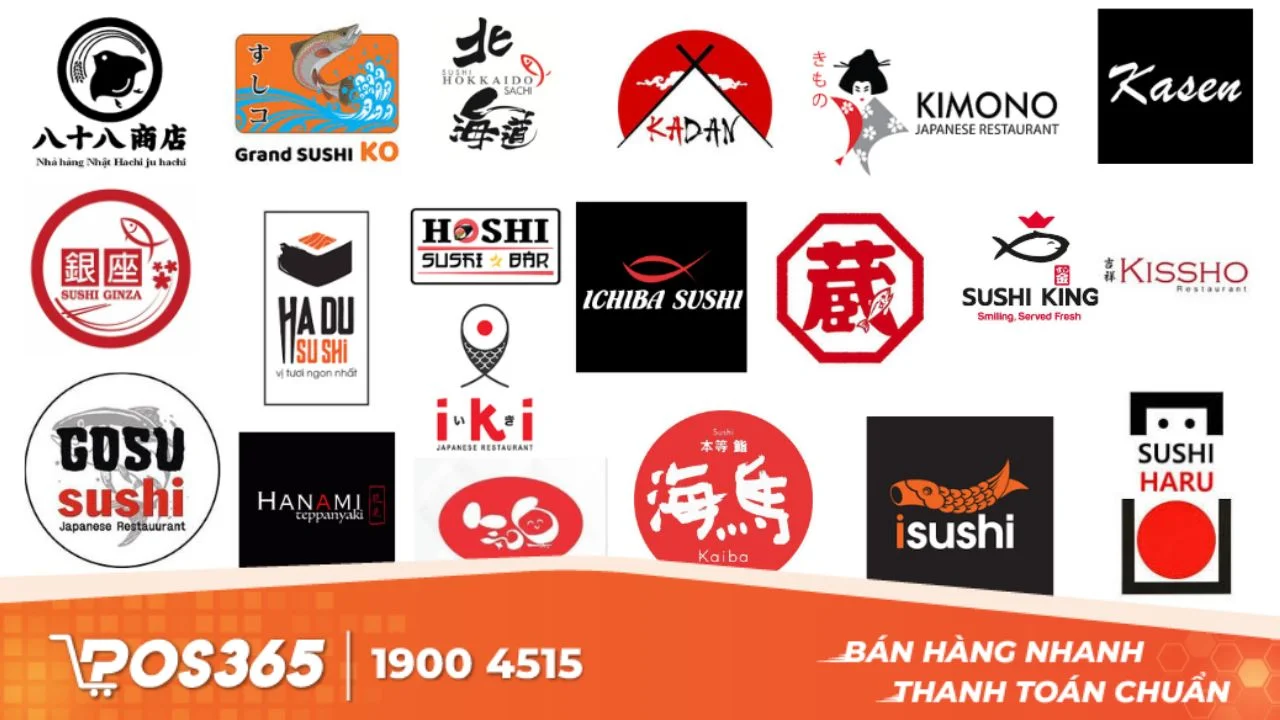 Cách lên ý tưởng cho logo nhà hàng nhật và 101+ mẫu hút khách nhất năm