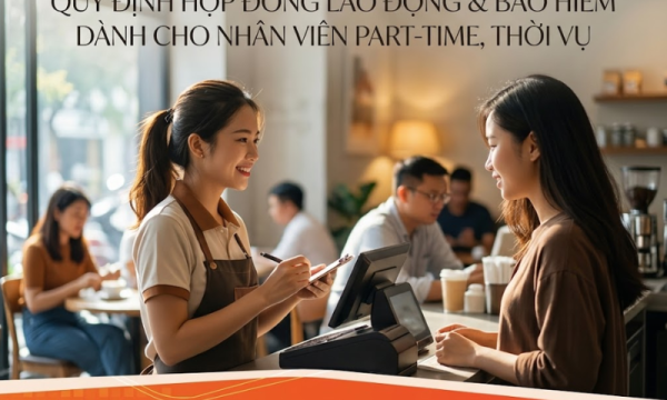 Quy định về hợp đồng lao động và bảo hiểm cho nhân viên thời vụ, part-time