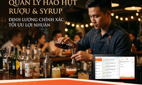 Quản Lý Hao Hụt Đồ Uống Quán Bar, Pub: Cách Định Lượng Rượu & Syrup