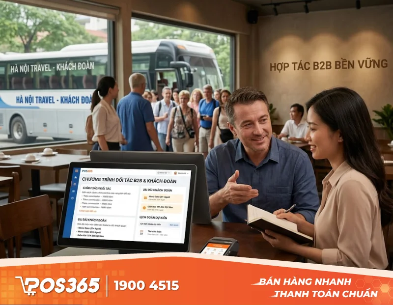 Cách kéo khách đoàn du lịch cho nhà hàng qua chương trình đối tác B2B