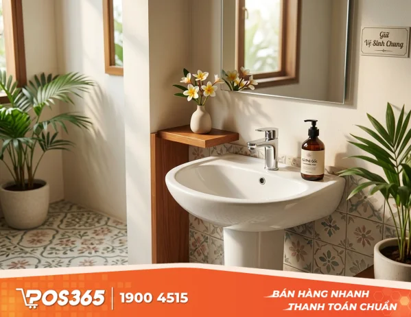 Tiêu chuẩn thiết kế nhà vệ sinh quán cafe: Điểm chạm quyết định khách quay lại