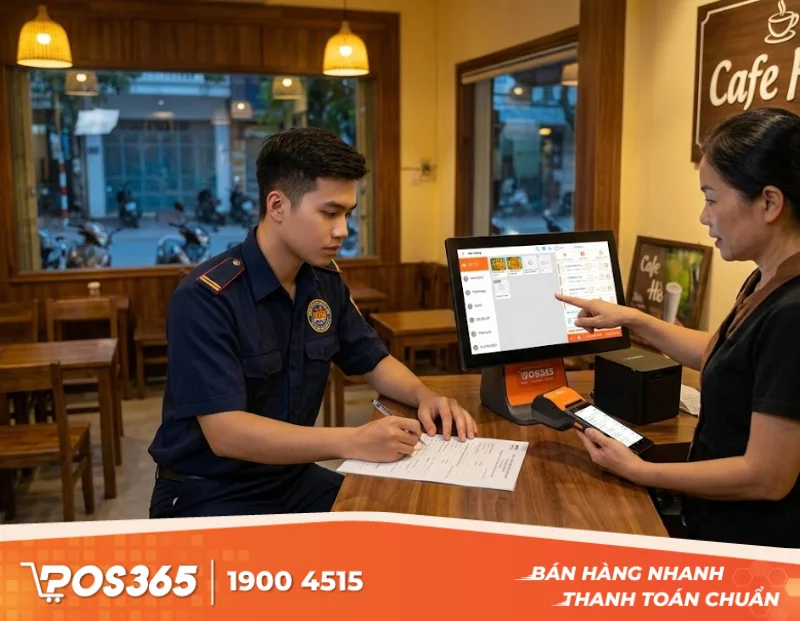 Thủ tục khai báo tạm trú cho nhân viên ở lại bảo vệ quán cafe qua đêm