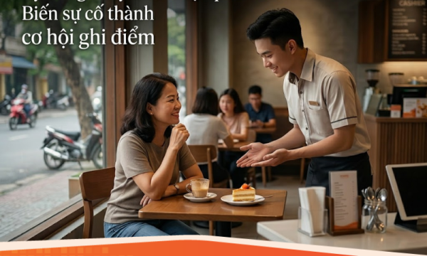 Kỹ năng xử lý khiếu nại quán cafe: Biến sự cố thành cơ hội ghi điểm