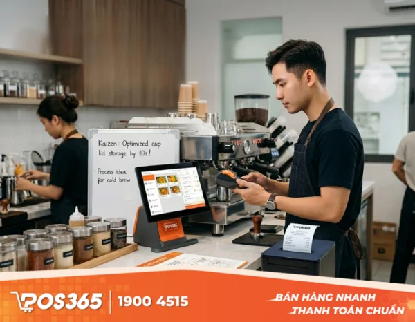 Ứng dụng triết lý Kaizen (Cải tiến liên tục) vào vận hành mô hình cafe chuỗi