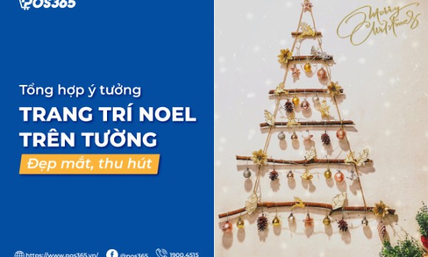 Top 10+ ý tưởng trang trí noel trên tường đẹp mắt, thu hút