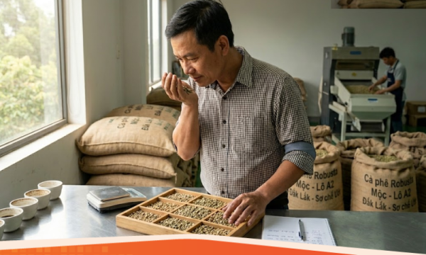 Tiêu chí lựa chọn nguồn cung cấp hạt cà phê mộc ngon, ổn định