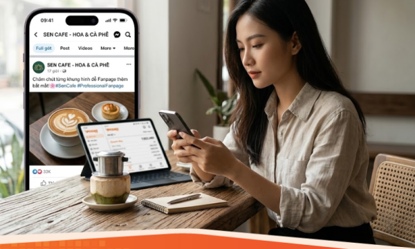 Cách xây dựng Fanpage quán cafe chuyên nghiệp, hình ảnh bắt mắt