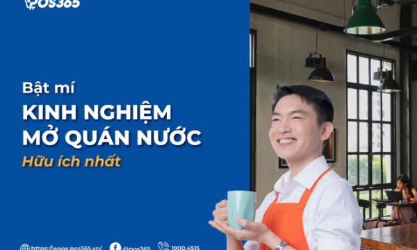 Bật mí kinh nghiệm mở quán nước cần những gì hữu ích nhất