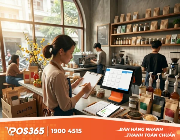 Kế hoạch dự trù mua sắm nguyên liệu quán cafe dịp Lễ, Tết