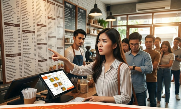 Menu quán cafe quá dài: Cạm bẫy ngầm làm chậm tốc độ phục vụ và giảm doanh thu