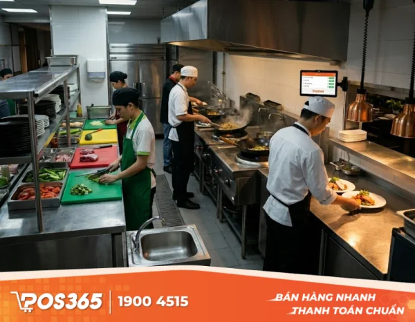 Tiêu chuẩn thiết kế bếp nhà hàng 1 chiều: Tránh nhiễm chéo và tăng tốc ra món