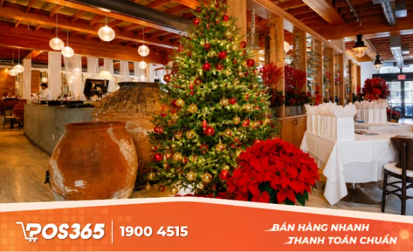 Mẹo tăng 5 lần doanh thu ngày lễ Giáng Sinh cho nhà hàng, quán Cafe