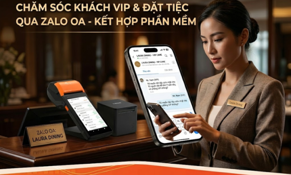 Xây dựng nhóm Zalo OA chăm sóc khách VIP nhận đặt tiệc trực tiếp