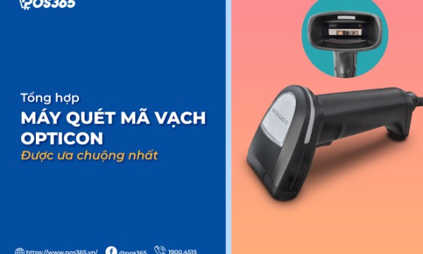 Bật mí top 3 dòng máy quét mã vạch Opticon được ưa chuộng nhất hiện nay