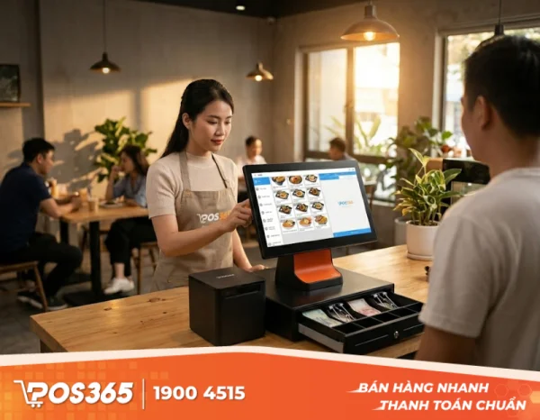 Hệ thống máy POS tính tiền cảm ứng: Đầu tư 1 lần, lợi ích dài hạn