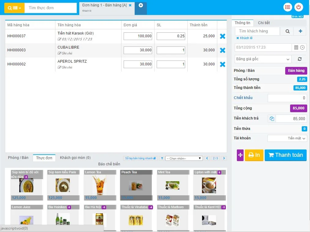 Phần mềm quản lý tính tiền giờ dịch vụ chuyên nghiệp nhất