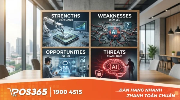 Phân tích ma trận SWOT của trí tuệ nhân tạo AI