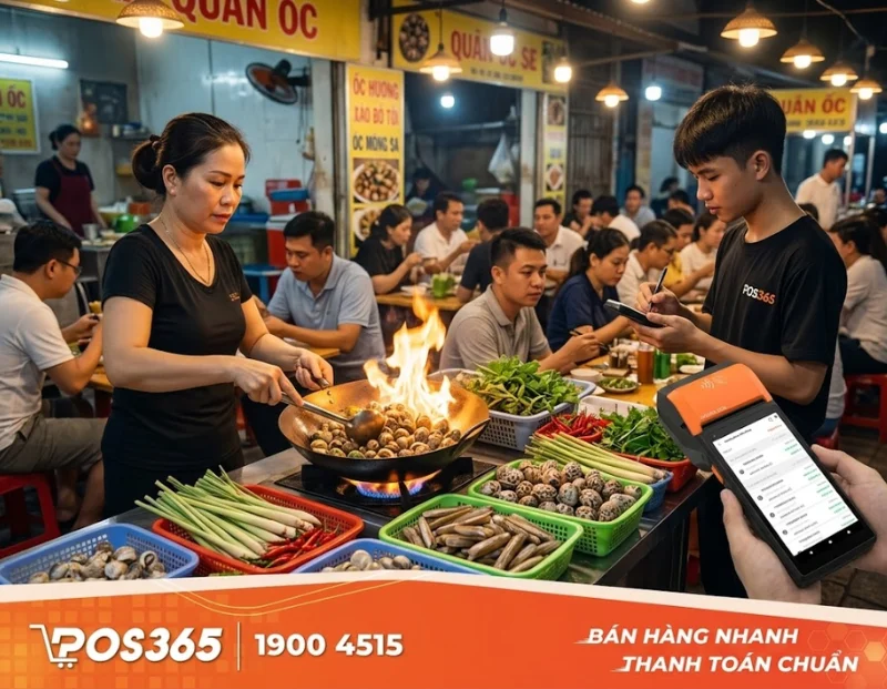 Mở quán ốc đông khách: Cách tối ưu giá vốn & luồng phục vụ