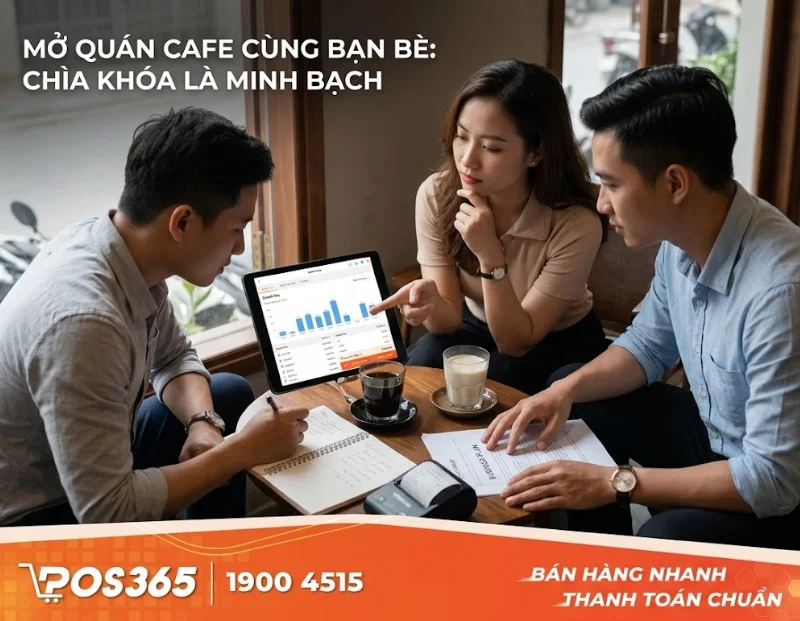 Có nên mở quán cafe chung với bạn bè? Quy tắc chia tỷ lệ góp vốn minh bạch