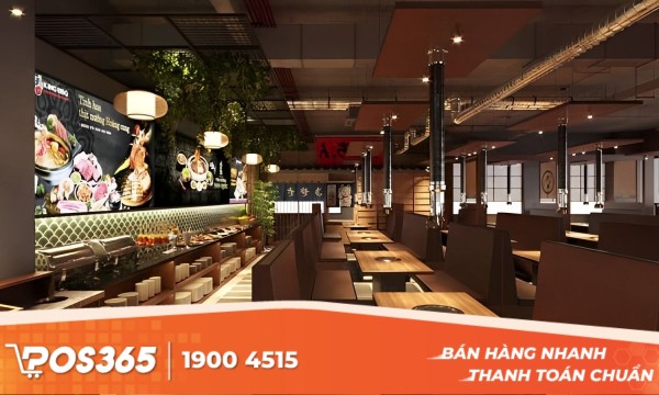 9+ mẫu thiết kế quán ăn Hàn Quốc đẹp, thu hút nhất hiện nay