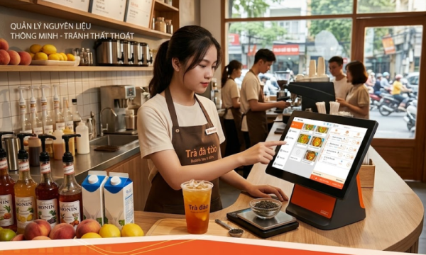 Thiết lập phần mềm tự động trừ lùi nguyên liệu pha chế tránh thất thoát