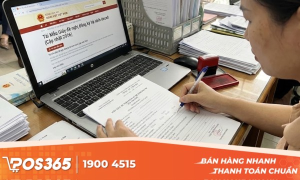 Tải mẫu giấy đề nghị đăng ký hộ kinh doanh [Cập nhật mới nhất 2026]