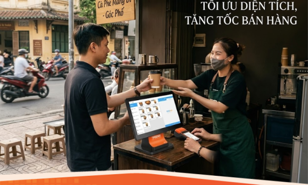 Mô hình cafe mang đi (Take-away): Bí quyết tối ưu diện tích và tốc độ bán