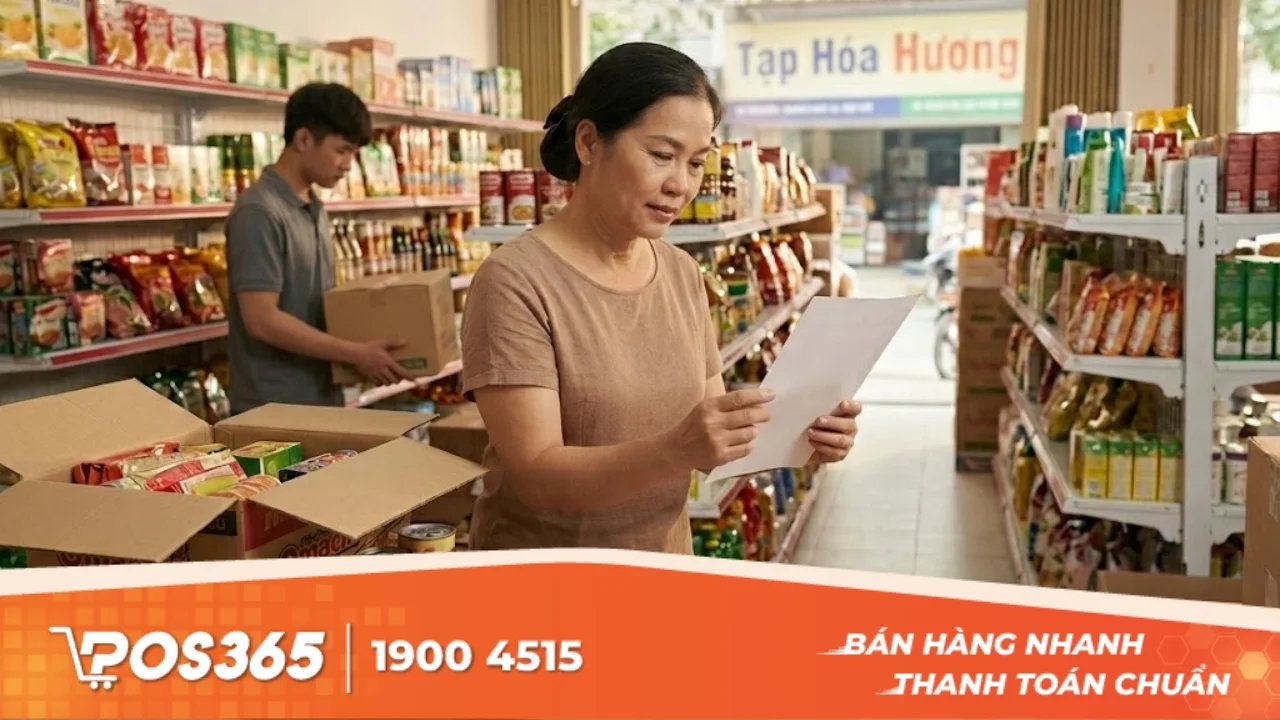 Checklist nhập hàng tạp hóa: Làm theo từng bước để không lệch kho